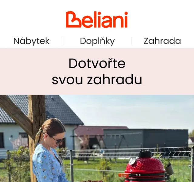 Beliani.cz: Lucerny, květináče, grily – až 42 % sleva