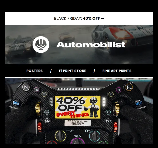 Automobilist: Early Black Friday sleva 40 % – červen 2026 | Nuslet.cz
