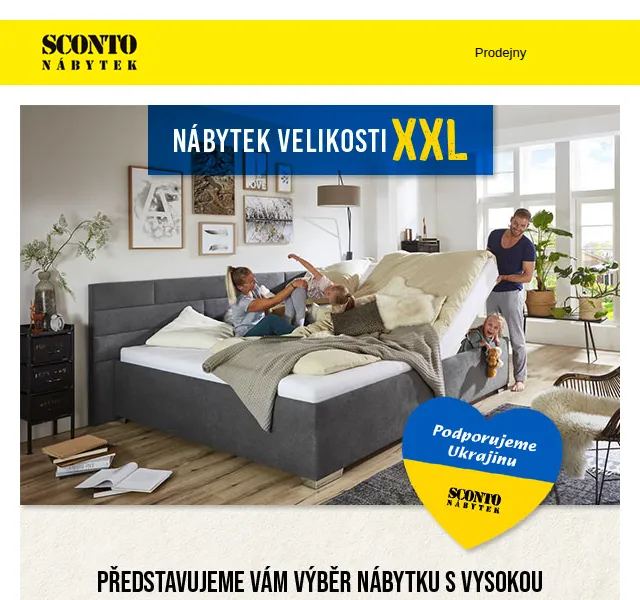 Sconto: Nábytek XXL – červen 2026 | Nuslet.cz