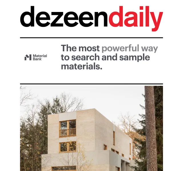 Dezeen Daily: Novinky z architektury a designu – červen 2026 | Nuslet.cz