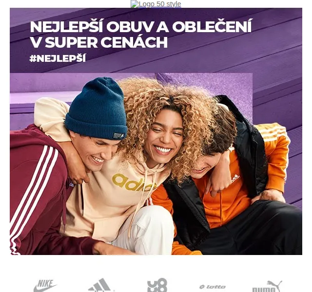 e50style.cz: Nike, adidas, Puma – červen 2026 | Nuslet.cz