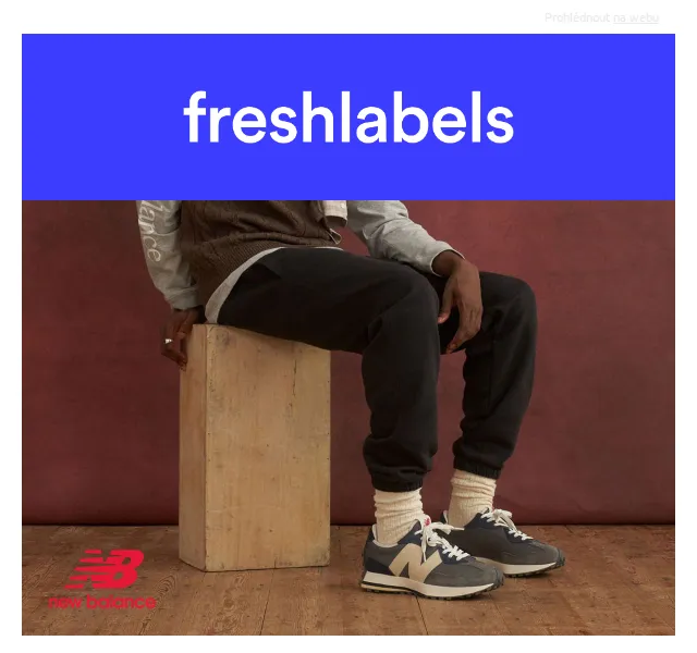 Freshlabels: New Balance tenisky a sleva až 40 % – červen 2026 | Nuslet.cz