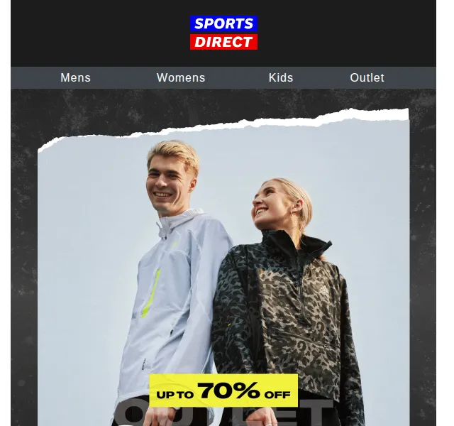 Sportsdirect.com: Outlet slevy až 70 % – červen 2026 | Nuslet.cz