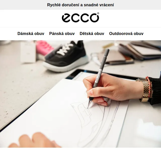 ECCO obuv - Na každém kroku jiný příběh