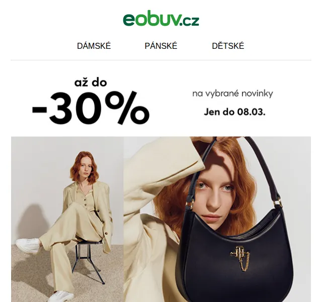eobuv.cz: Sleva až 30 % na boty pro ženy – červen 2026 | Nuslet.cz