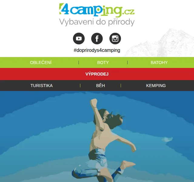4camping: Velký prázdninový výprodej – červenec 2026 | Nuslet.cz