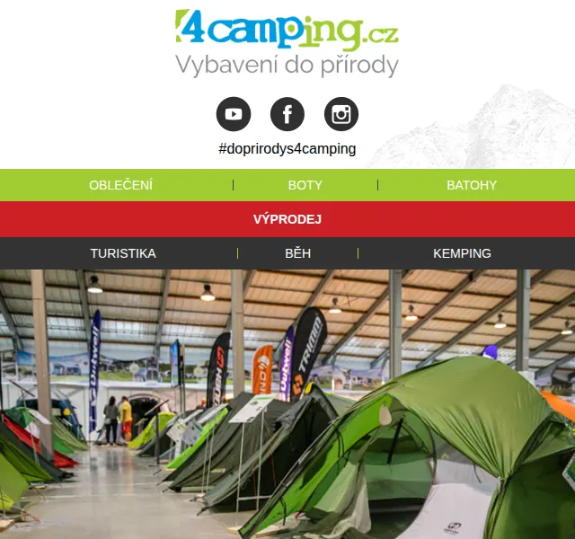 4camping.cz: Výstava stanů – červen 2026 | Nuslet.cz