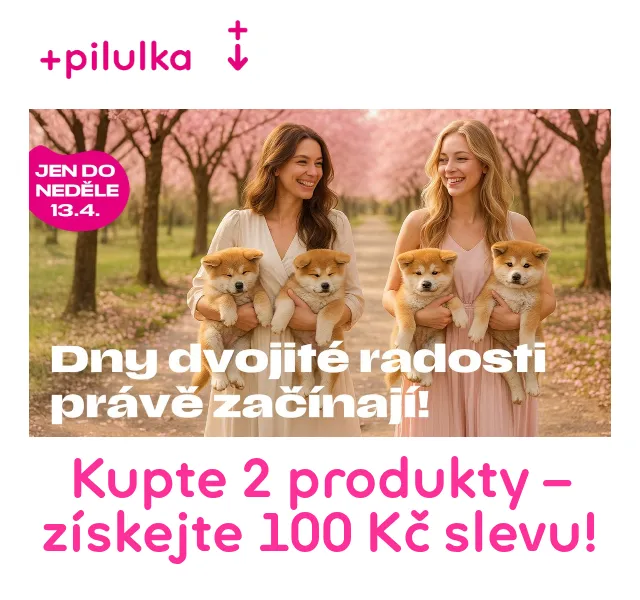 Pilulka.cz: 100 Kč zpět při nákupu 2 produktů – červen 2026 | Nuslet.cz