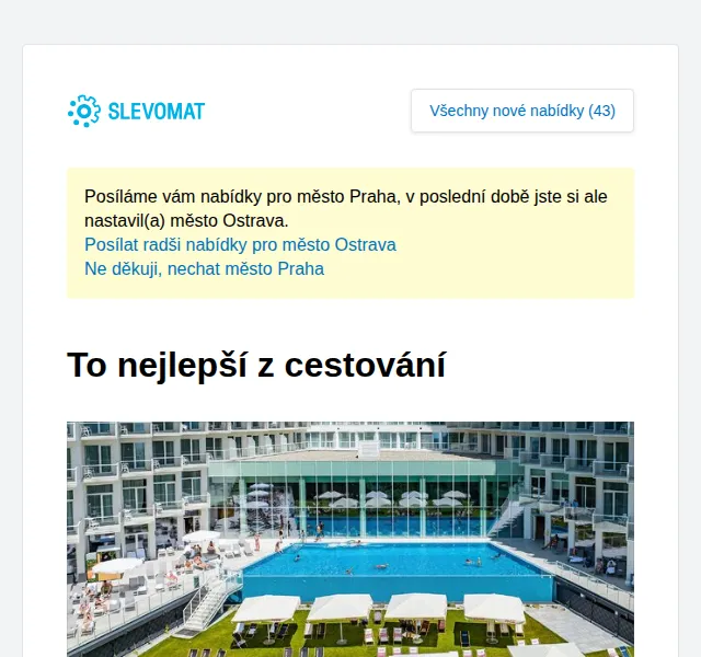 Slevomat: Až 8denní pobyt v Mariánkách – wellness i procedury – červen 2026 | Nuslet.cz