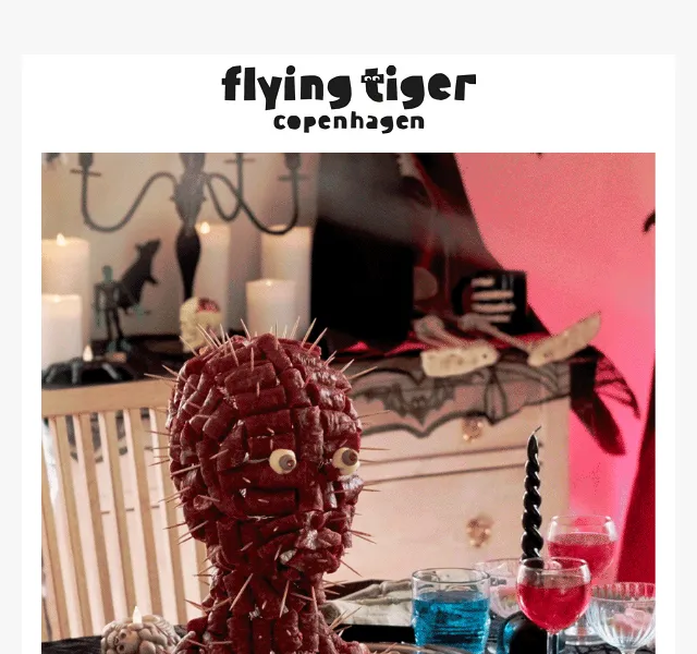 Flying Tiger Copenhagen: Halloween dekorace – červenec 2026 | Nuslet.cz