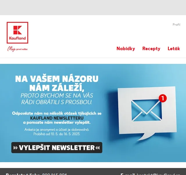 Kaufland: Letákové akce a slevy – červenec 2026 | Nuslet.cz