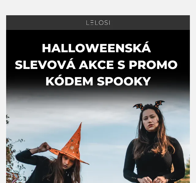 LELOSI: 30% sleva s kódem Spooky – červen 2026 | Nuslet.cz