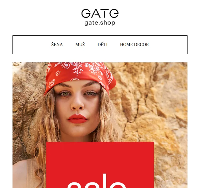 Gate.shop: Letní móda – sukně, pantofle od 218 Kč – červen 2026 | Nuslet.cz