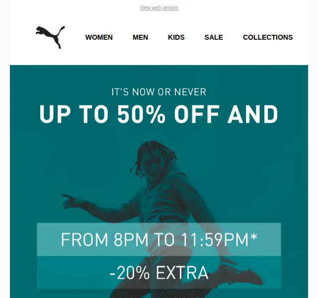 PUMA: Sleva až 50 % + 20 % extra – červen 2026 | Nuslet.cz