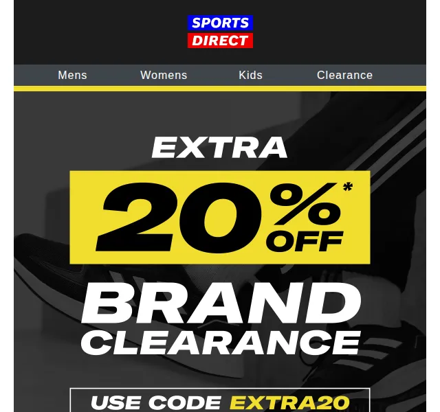 Sportsdirect: Sleva 20 % na tenisky – červen 2026 | Nuslet.cz