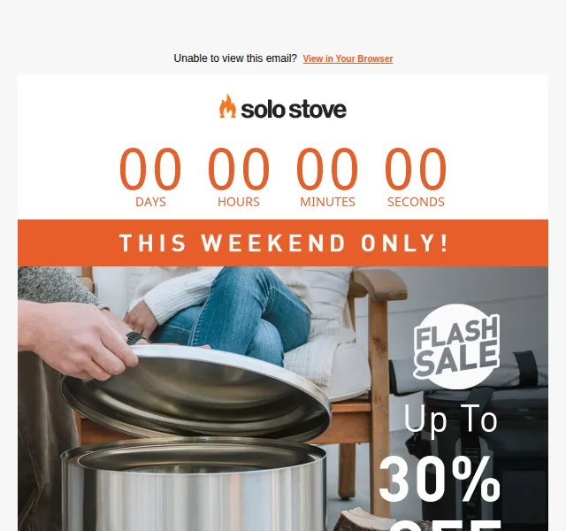 Solo Stove EU: Až 30% sleva na poklice – červen 2026 | Nuslet.cz