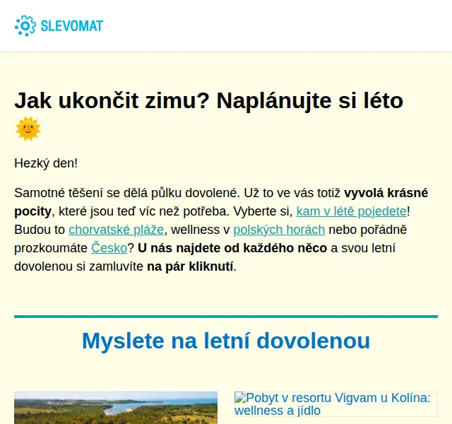 Slevomat: Letní dovolená Chorvatsko Itálie od 1 449 Kč – červen 2026 | Nuslet.cz