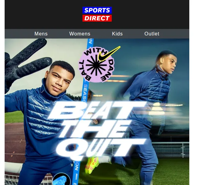 Sportsdirect: Nike, Adidas fotbalové vybavení – červen 2026 | Nuslet.cz