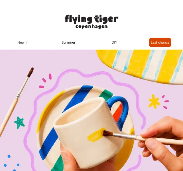 Flying Tiger Copenhagen: DIY soutěž se slevami – srpen 2026