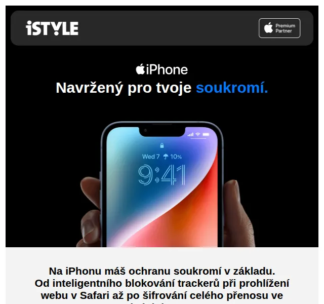 iSTYLE: iPhone 14 od 687 Kč/měsíc s Easy Upgrade – červen 2026 | Nuslet.cz