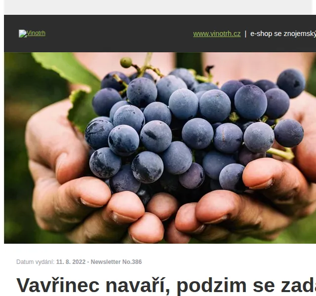 Vinotrh: Svatovavřinecké víno 2018-2021 – srpen 2026 | Nuslet.cz