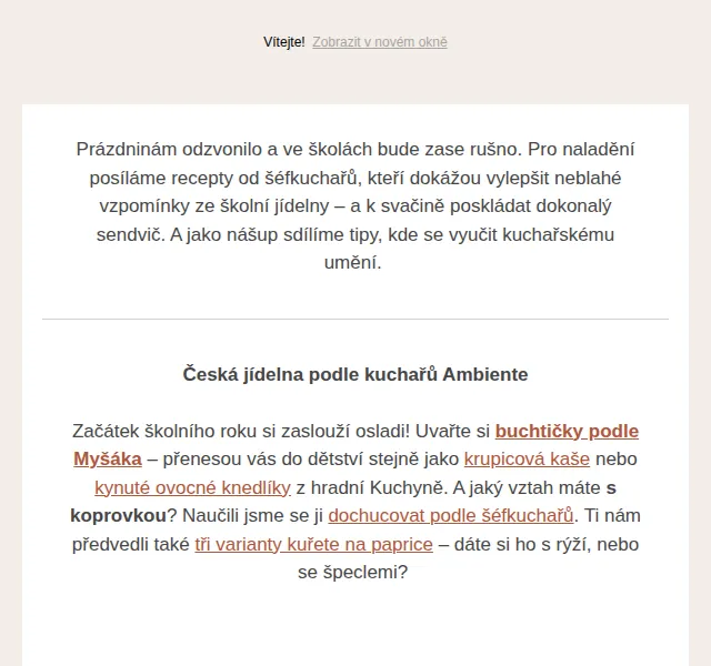 Jídlo a radost: Recepty na školní svačiny – červenec 2026 | Nuslet.cz