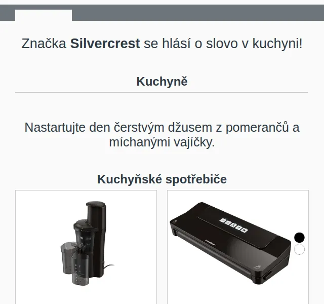 Lidl: Silvercrest kuchyňské spotřebiče – červen 2026 | Nuslet.cz