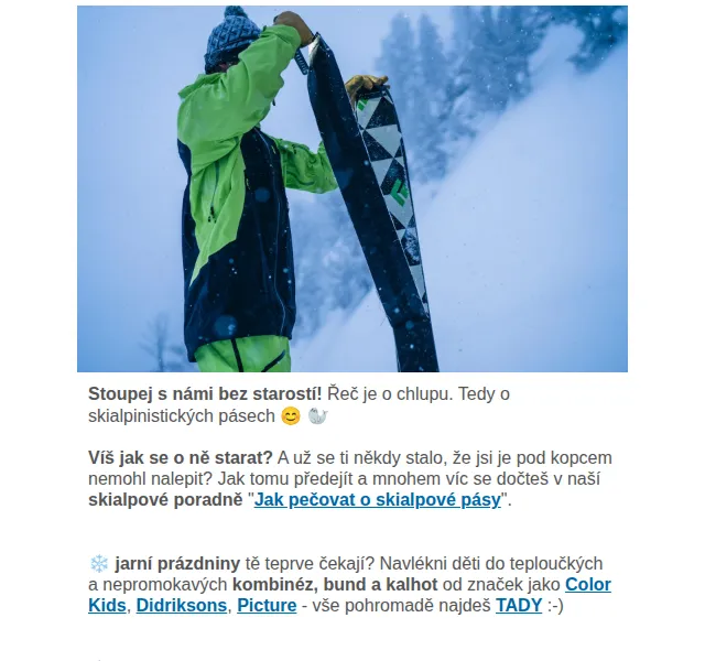 Namcheshop: Jak pečovat o skialpové pásy – červen 2026 | Nuslet.cz