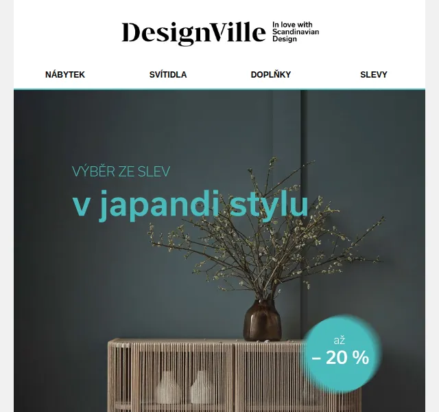 DesignVille: Japandi nábytek a doplňky – květen 2026 | Nuslet.cz
