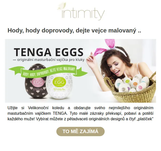 Intimity: Tenga Eggs vajíčka – červen 2026 | Nuslet.cz