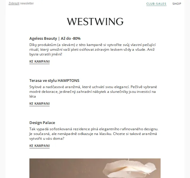 Westwing: Kosmetika Ageless Beauty až do -80% – červenec 2026 | Nuslet.cz