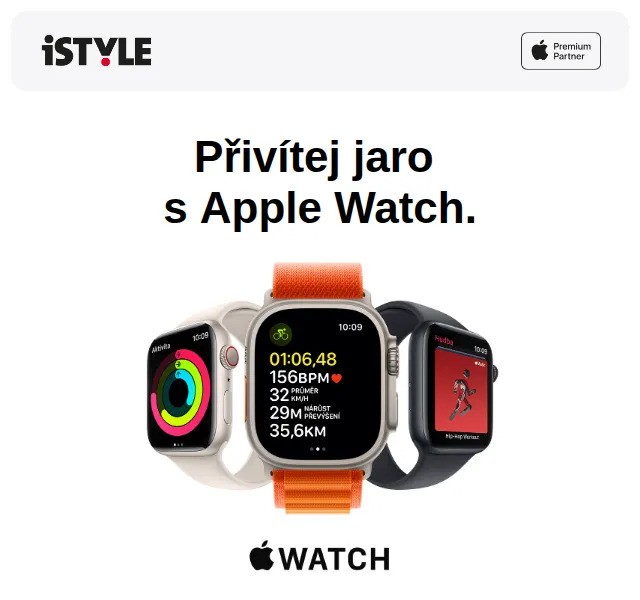 iSTYLE: Apple Watch od 150 Kč/měsíc – červen 2026 | Nuslet.cz