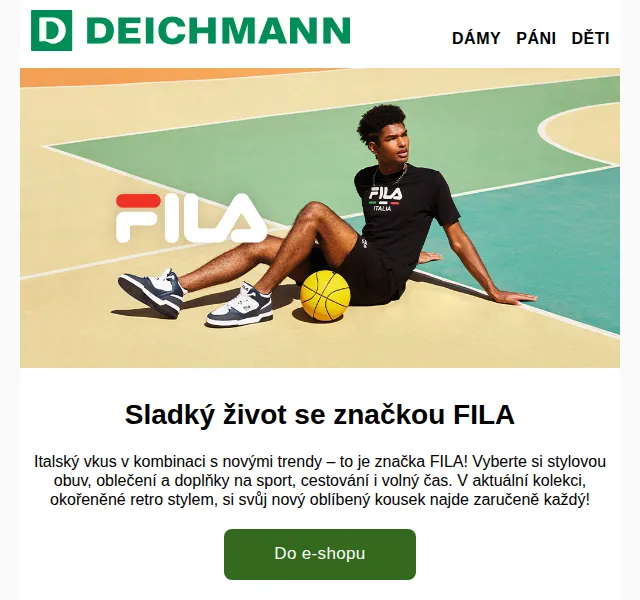 DEICHMANN: Nová kolekce FILA – červen 2026 | Nuslet.cz