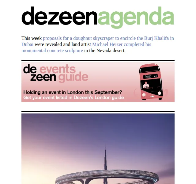 Dezeen Daily: Novinky ze světa architektury – červenec 2026 | Nuslet.cz