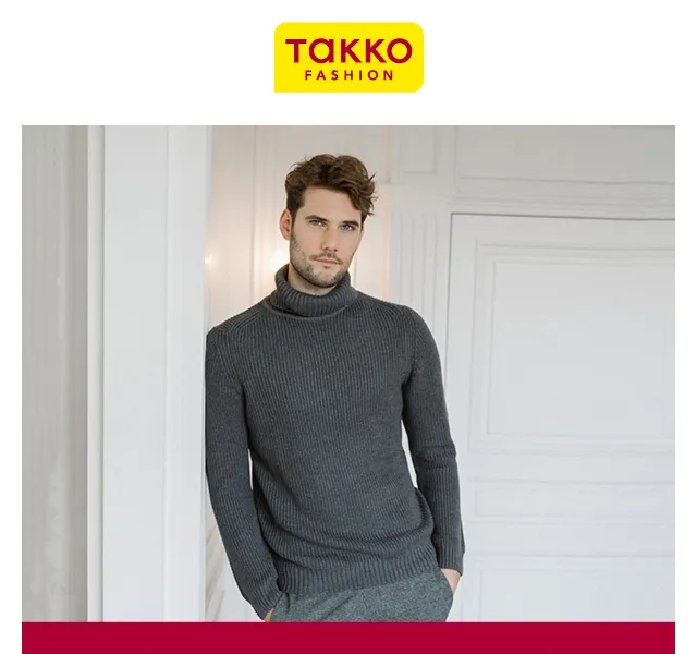 Takko Fashion: sleva 20 % na pánské pletené zboží – červen 2026 | Nuslet.cz
