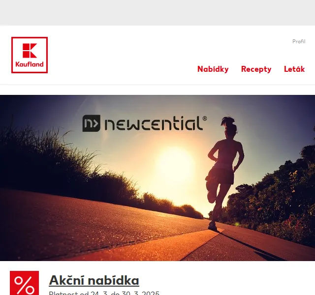 Kaufland: Newcential sportovní móda – březen 2026 | Nuslet.cz