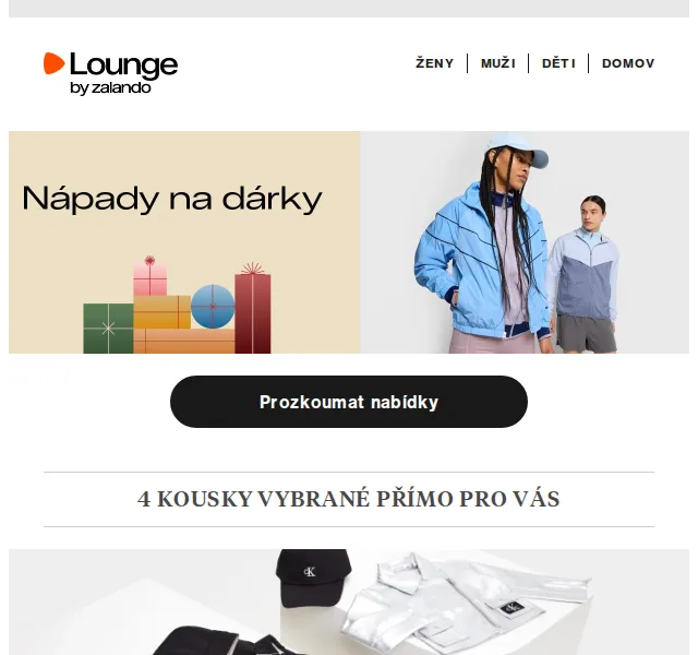 Lounge by Zalando: GAP & Calvin Klein – až 75 % | Duben 2026