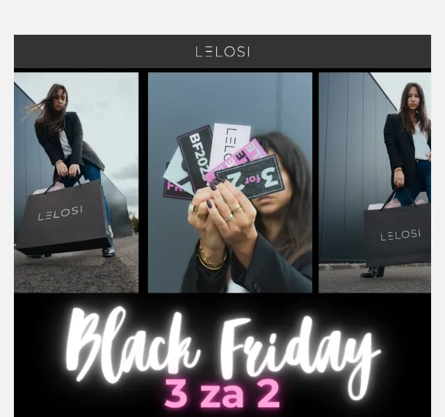 LELOSI: Black Friday – 3+1 zdarma – červen 2026 | Nuslet.cz