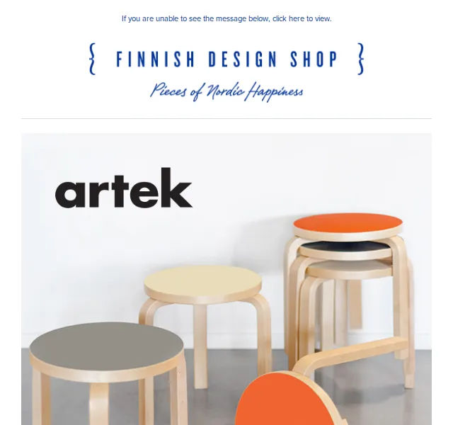 Finnish Design Shop: Sleva až 40 % na Artek – červen 2026 | Nuslet.cz