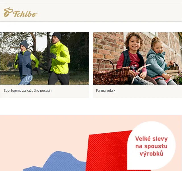 Tchibo: Podzimní výprodej – Duben 2026 | Nuslet.cz