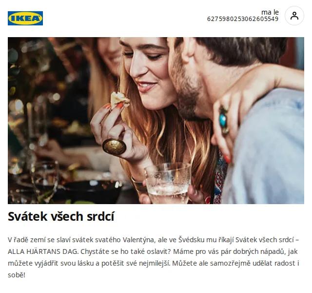 Ikea: Svátek všech srdcí – inspirace pro Valentýna – červen 2026 | Nuslet.cz