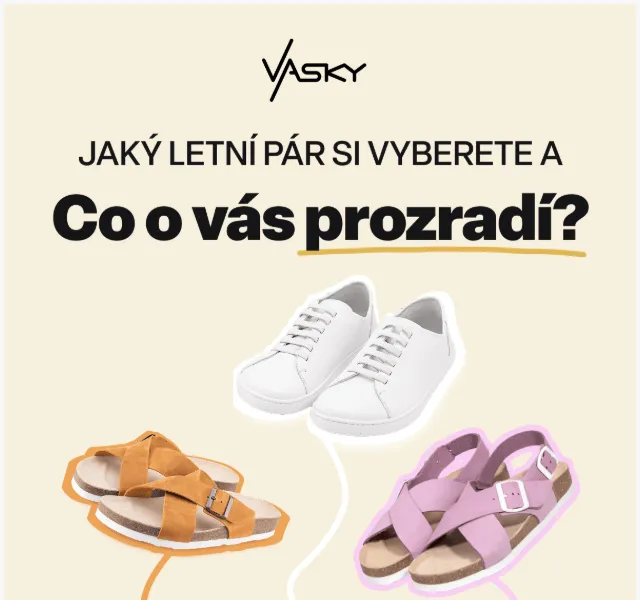 Vasky: Letní boty a tenisky – červen 2026 | Nuslet.cz