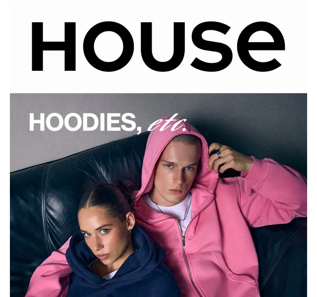 HOUSE: Nové hoodie – září 2026