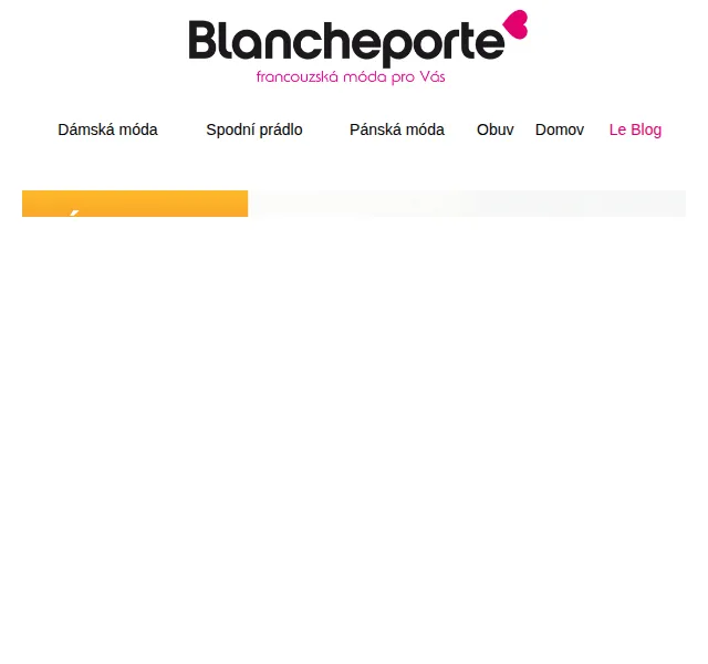 Blancheporte: Až -75 % na obuv v letním výprodeji – červenec 2026 | Nuslet.cz