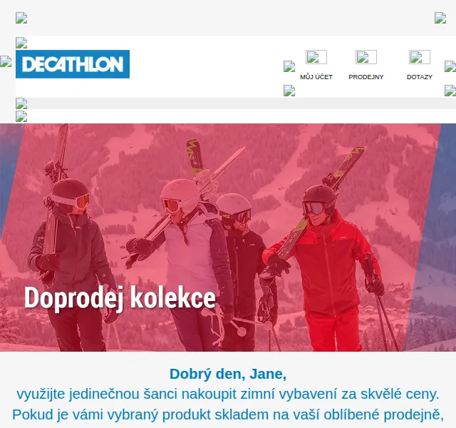 DECATHLON: Zimní výprodej – slevy až 50 % na lyžařské vybavení – červen 2026 | Nuslet.cz