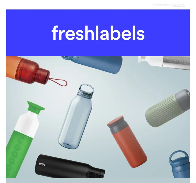 Freshlabels: lahve KeepCup a Black+Blum – červen 2026 | Nuslet.cz