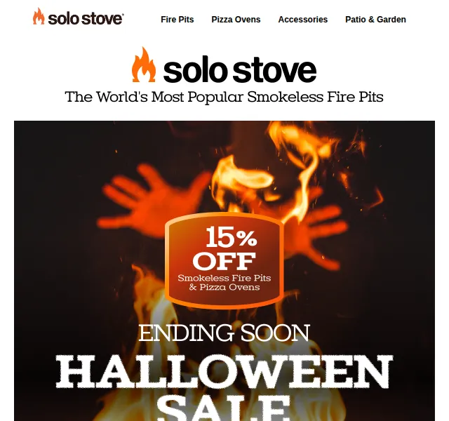Solo Stove: 15% sleva na SmokeLess Fire Pits & Pizza Ovens – červen 2026 | Nuslet.cz