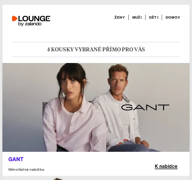 Lounge by Zalando: GANT, Puma, Apart a další – slevy až 80 % – červen 2026 | Nuslet.cz