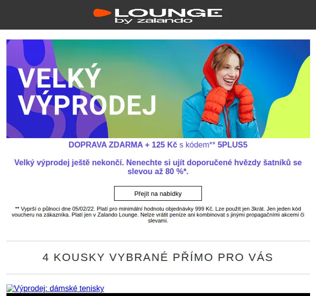 Lounge by Zalando: Velký výprodej až 80 % – červen 2026 | Nuslet.cz