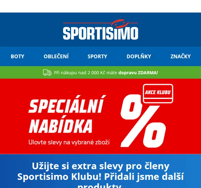 Sportisimo: Slevy až 51 % na batohy, boty a bundy – červen 2026 | Nuslet.cz